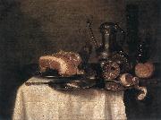 HEDA, Willem Claesz. Still-life wty USA oil painting reproduction